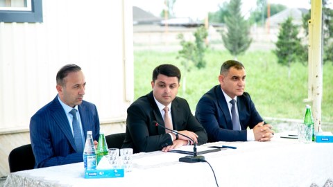 Neftçalanın icra başçısı səyyar görüş keçirib -&nbsp;FOTOLAR