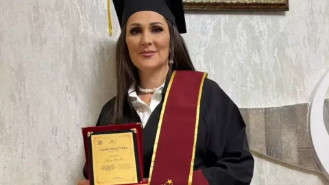 Gülyanaq Məmmədovaya Fəxri doktor adı verildi
