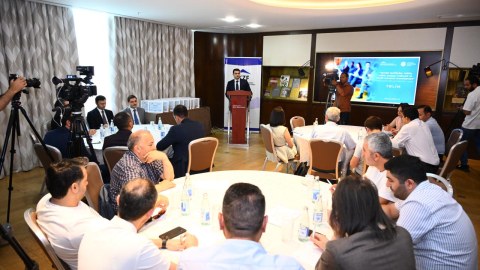 Media nümayəndələri üçün təlim keçirildi - GÖRÜNTÜ