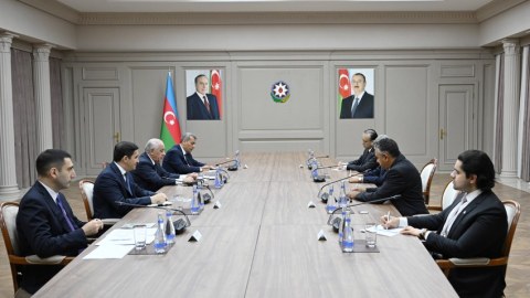 Əli Əsədov pakistanlı nazirlə müzakirələr apardı