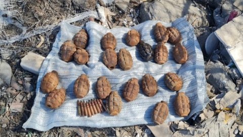Abşeronda xeyli sayda F-1 qumbarası&nbsp;TAPILDI