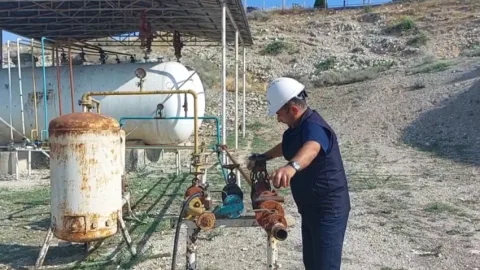 Daha bir maye qazdoldurma məntəqəsi bağlandı - VİDEO