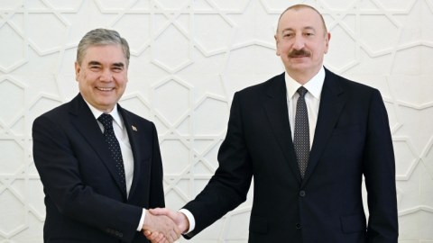 İlham Əliyev Berdiməhəmmədovla görüşdü&nbsp;- FOTOLAR