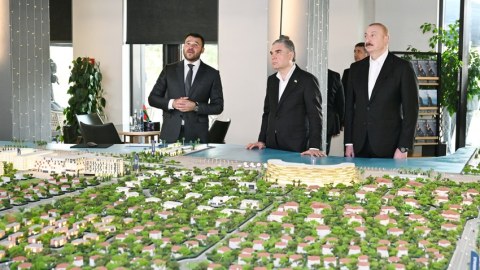 İlham Əliyev Berdiməhəmmədovla&nbsp; &ldquo;Sea Breeze&rdquo;də - FOTOLAR