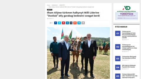 Türkmən&nbsp;mətbuatı Berdiməhəmmədovun&nbsp;səfərindən nələr yazdı...