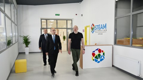 Ağdam şəhər 1 nömrəli məktəbin açılışı oldu