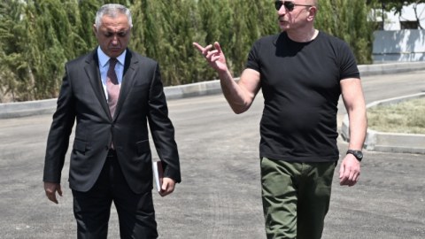 Prezident Xocalının Təzəbinə kəndində - FOTOLAR