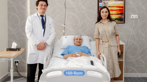Leyla Əliyeva &ldquo;Məlhəm Hospital&rdquo;da - FOTO