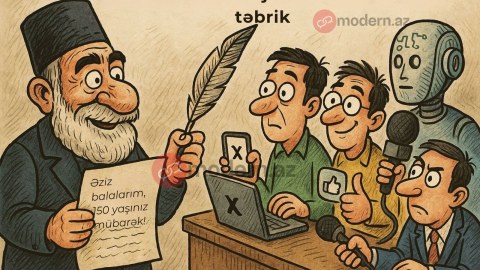 Zərdabi jurnalistləri TƏBRİK ETDİ