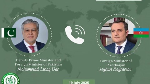Ceyhun Bayramov pakistanlı həmkarı ilə DANIŞDI