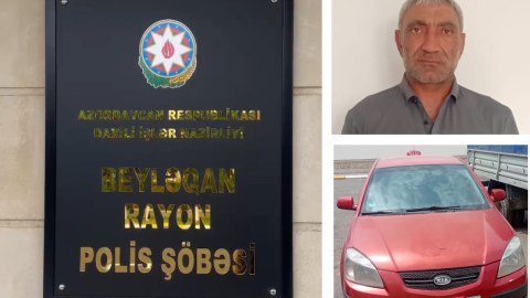 Narkotik çəkib maşın sürdü,&nbsp;həbs edildi