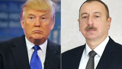 Tramp İlham Əliyevin çıxışını PAYLAŞDI