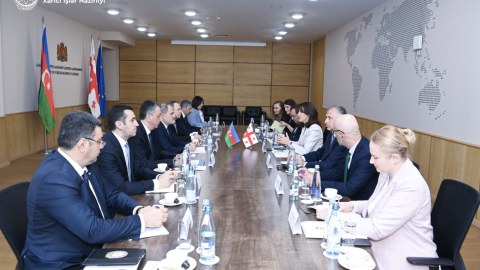 Azərbaycanla Gürcüstan dostluğu ətrafında fikir mübadiləsi aparıldı