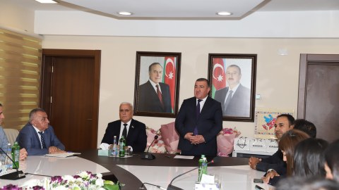Xətai rayon İcra Hakimiyyətində jurnalistlərlə görüş keçirildi - FOTO