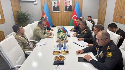 İstanbulda Azərbaycan-Pakistan hərbi əməkdaşlığı&nbsp;müzakirə edildi