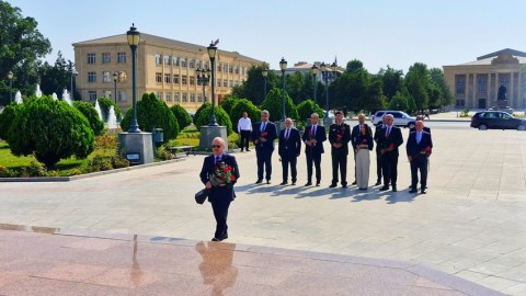 Türkiyə səfiri Naxçıvanda - FOTO