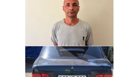 Narkotikin təsiri altında avtomobil idarə edən sürücü tutuldu