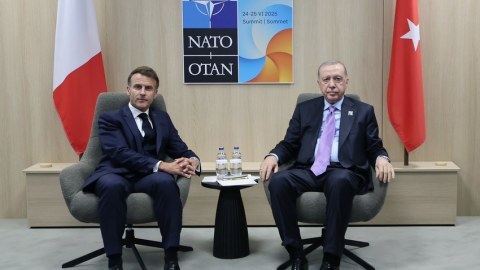 Makronla Ərdoğan Qəzzadakı vəziyyətdən DANIŞDILAR