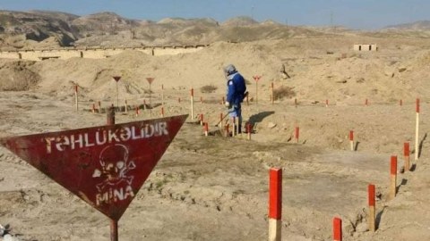 Azad edilmiş ərazilərdə daha 61 mina&nbsp;aşkarlandı