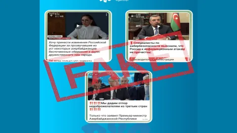 Azərbaycanın dövlət xadimlərinin adından saxta açıqlamalar YAYILDI