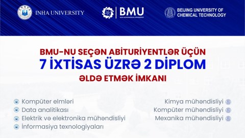 BMU-nu seçən abituriyentlərin&nbsp;nəzərinə!
