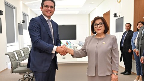 Sahibə Qafarova Braziliya Deputatlar Palatasının sədri ilə görüşdü