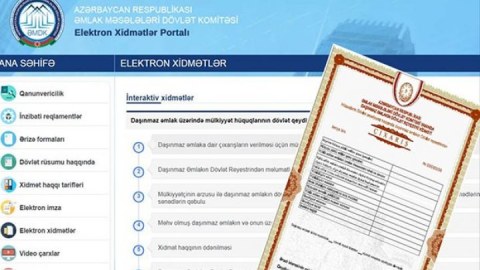 Əmlakın qeydiyyatı ilə bağlı ÇAĞIRIŞ