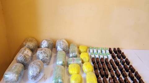 İrandan Azərbaycana narkotik keçirmək istədilər