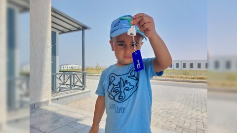 Köç karvanı Xıdırlı kəndinə çatdı - FOTO