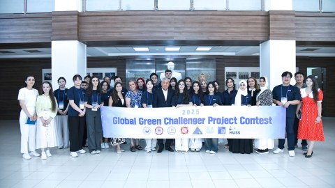 BMU-da iqlim böhranıyla bağlı görüş keçirilib - FOTO