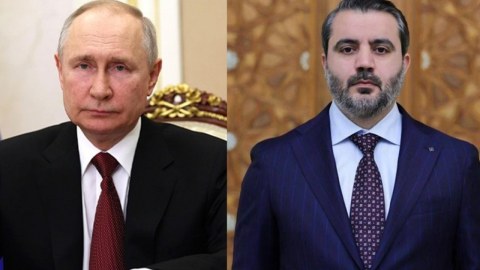 Putin Suriyanın XİN başçısı ilə görüşdü