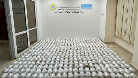 Gömrükdə 152 kq-dan artıq marixuana aşkarlandı
