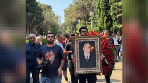 Arif Babayev dəfn edildi - FOTO+VİDEO