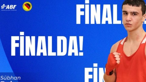 Boksçumuz finalda