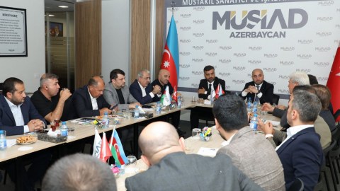 MÜSİAD-ın nümayəndəsi Azərbaycanda görüşlər keçirdi
