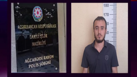 Silsilə oğurluq edən şəxs saxlanıldı