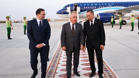 Əli Əsədov Türkmənistanda
