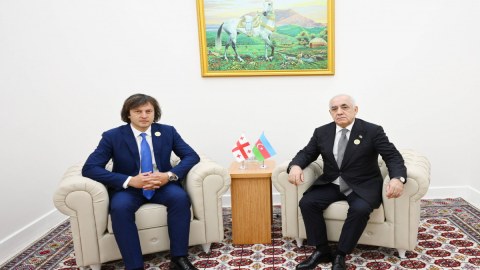 Azərbaycan və Gürcüstan Baş nazirləri görüşdü