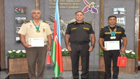 Nazirlik əməkdaşları dünya çempionatına vəsiqə qazandı
