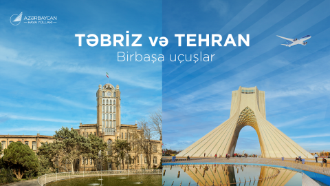 AZAL İranın iki şəhərinə uçuşlara başlayır