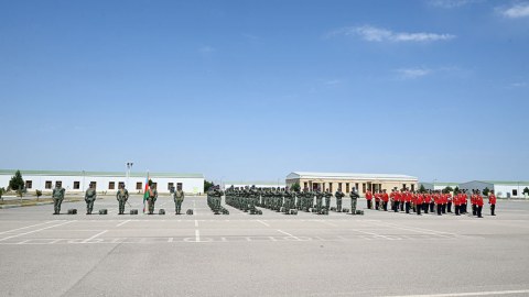 Hərbçilərimiz Pakistana yola düşdülər