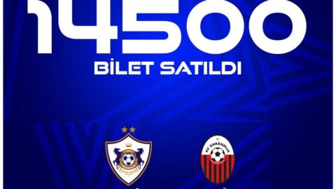 "Qarabağ"ın cavab oyununa 14500 bilet satılıb