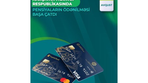 Bu bölgədə avqustun pensiyaları verildi