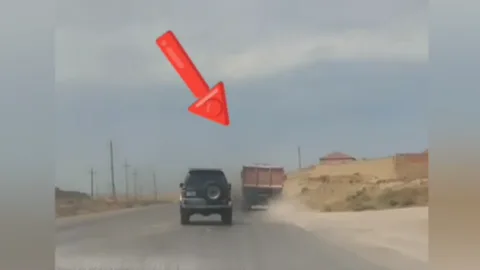 Təhlükəli manevrlər edən &ldquo;KamAZ&rdquo; sürücüsü həbs edildi - VİDEO