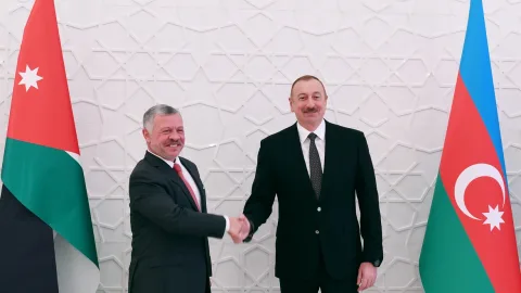 İordaniya kralı İlham Əliyevə zəng etdi