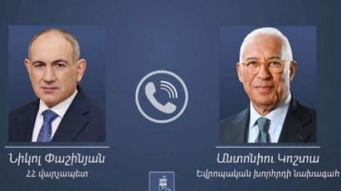 Paşinyanla Avropa Şurasının prezidenti ilə&nbsp;danışdı