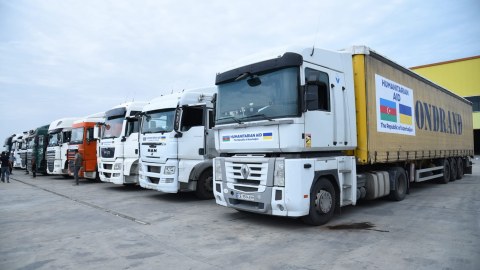 Bakıdan Ukraynaya növbəti humanitar yardım GÖNDƏRİLDİ