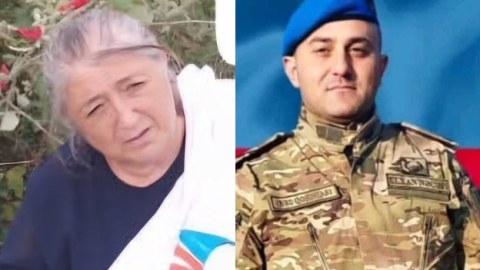 Şəhid mayorun anası vəfat etdi
