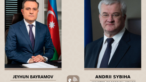 Azərbaycanla Ukraynanın XİN başçıları müzakirə apardılar