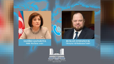 Sahibə Qafarova ukraynalı həmkarını Azərbaycana dəvət etdi